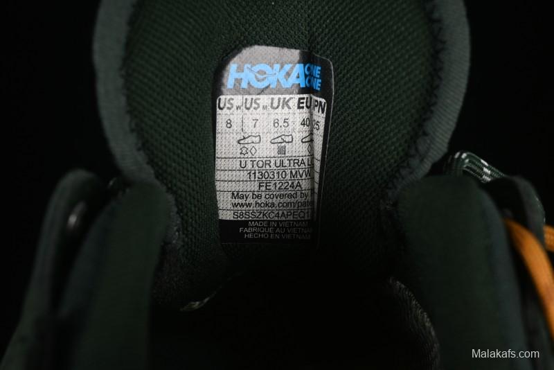 HOKA ONE ONE Tor Ultra Low Round Toe Cushioned Durable Low-Top Hiking Shoes - 1130310 MVW