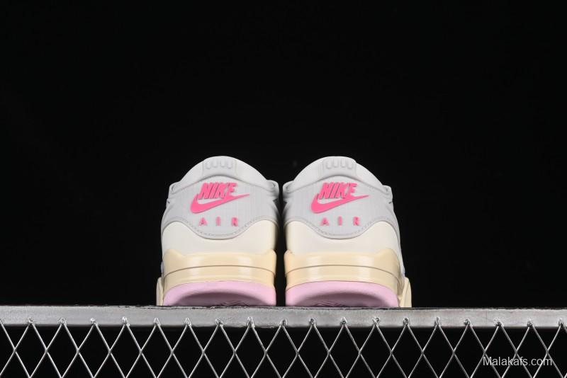 Nike Air Jordan 4 Remastered Retro Sneakers with Textile Mesh and Suede Upper - IB4466-025