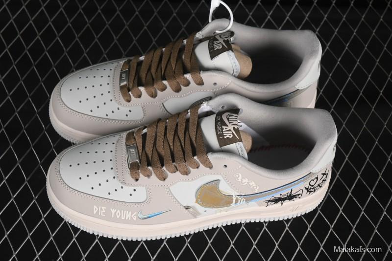 Nike Air Force 1'07 Low Batman DC Comics Series Casual Sneakers - XL2321-111