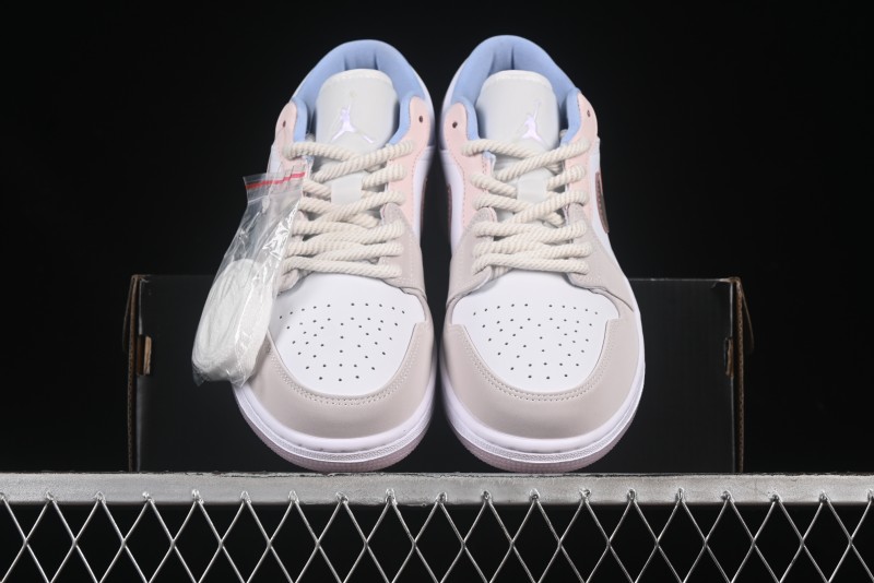 Nike Air Jordan 1 Low AJ1 Carving Pink Low-Top Casual Lifestyle Sneakers - IB8859-101