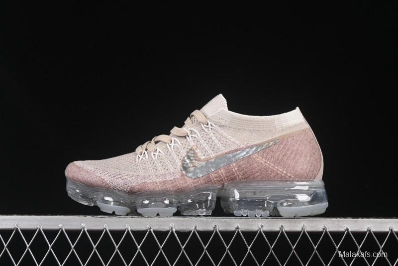 Nike Vapormax Flyknit Breathable Casual Running Shoes with Full-Length Air Cushion - 849557-202