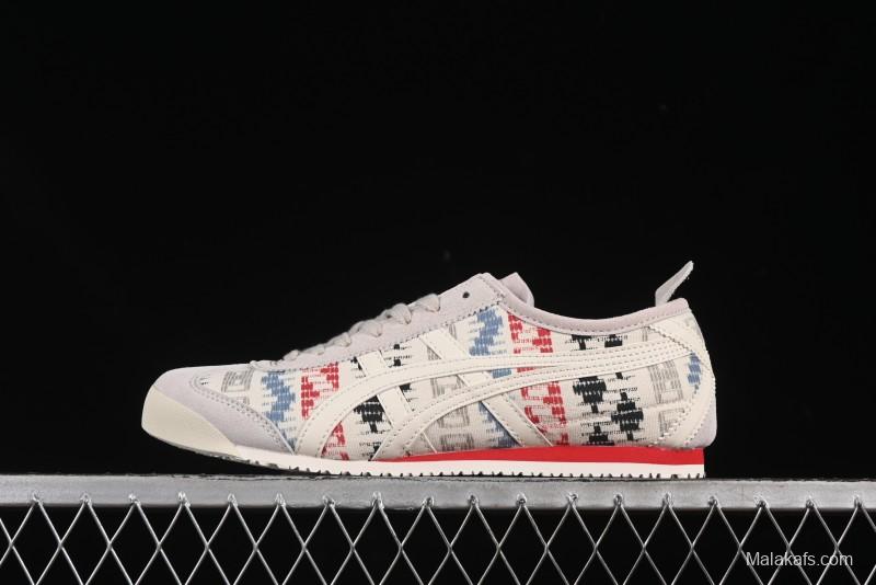 Onitsuka Tiger Mexico 66 Low-Top Leather Sneakers - 1183B648-100