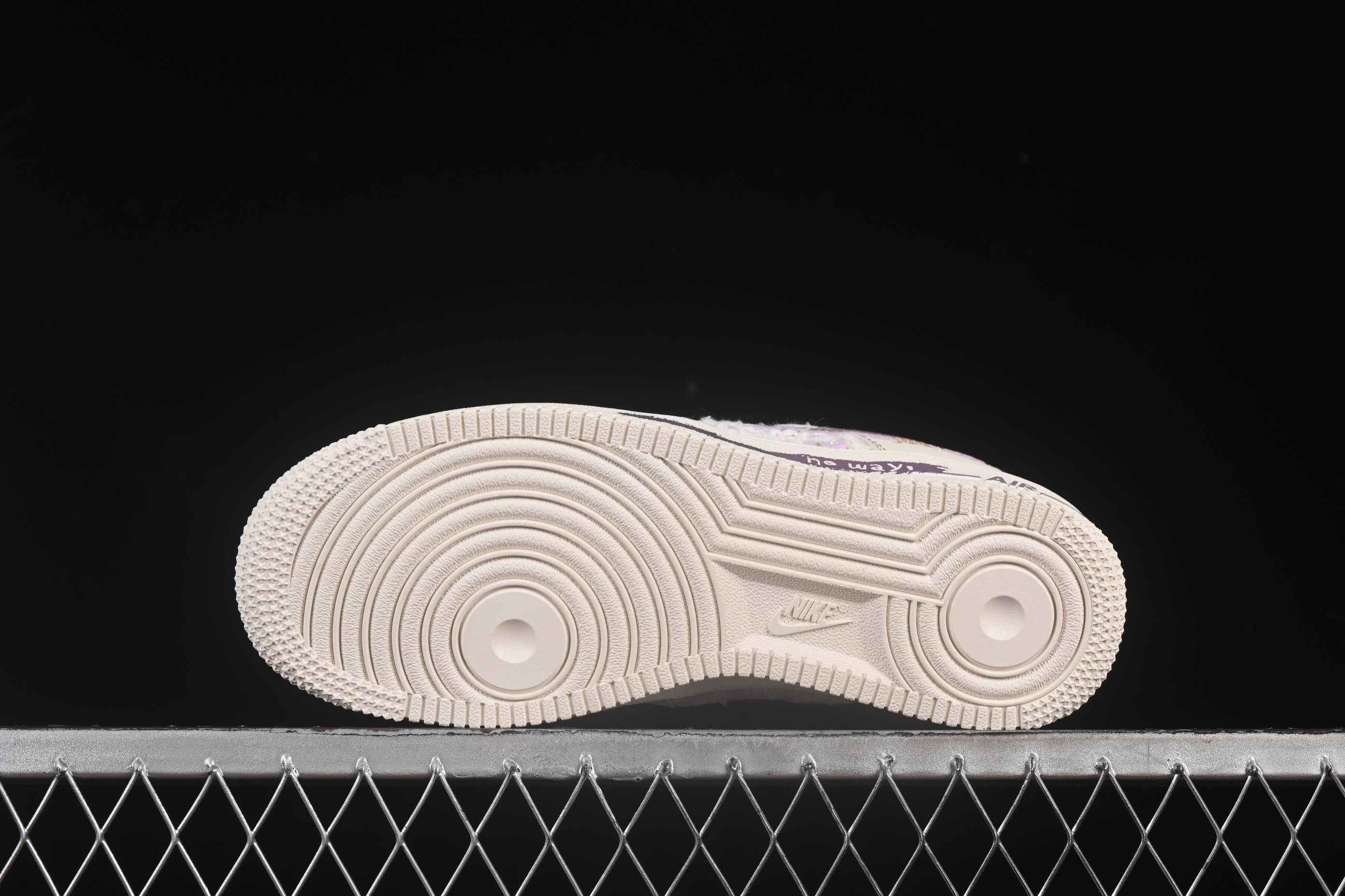 Nike Air Force 1'07 Low Purple Rabbit Baby Casual Sneakers - FJ7740-910