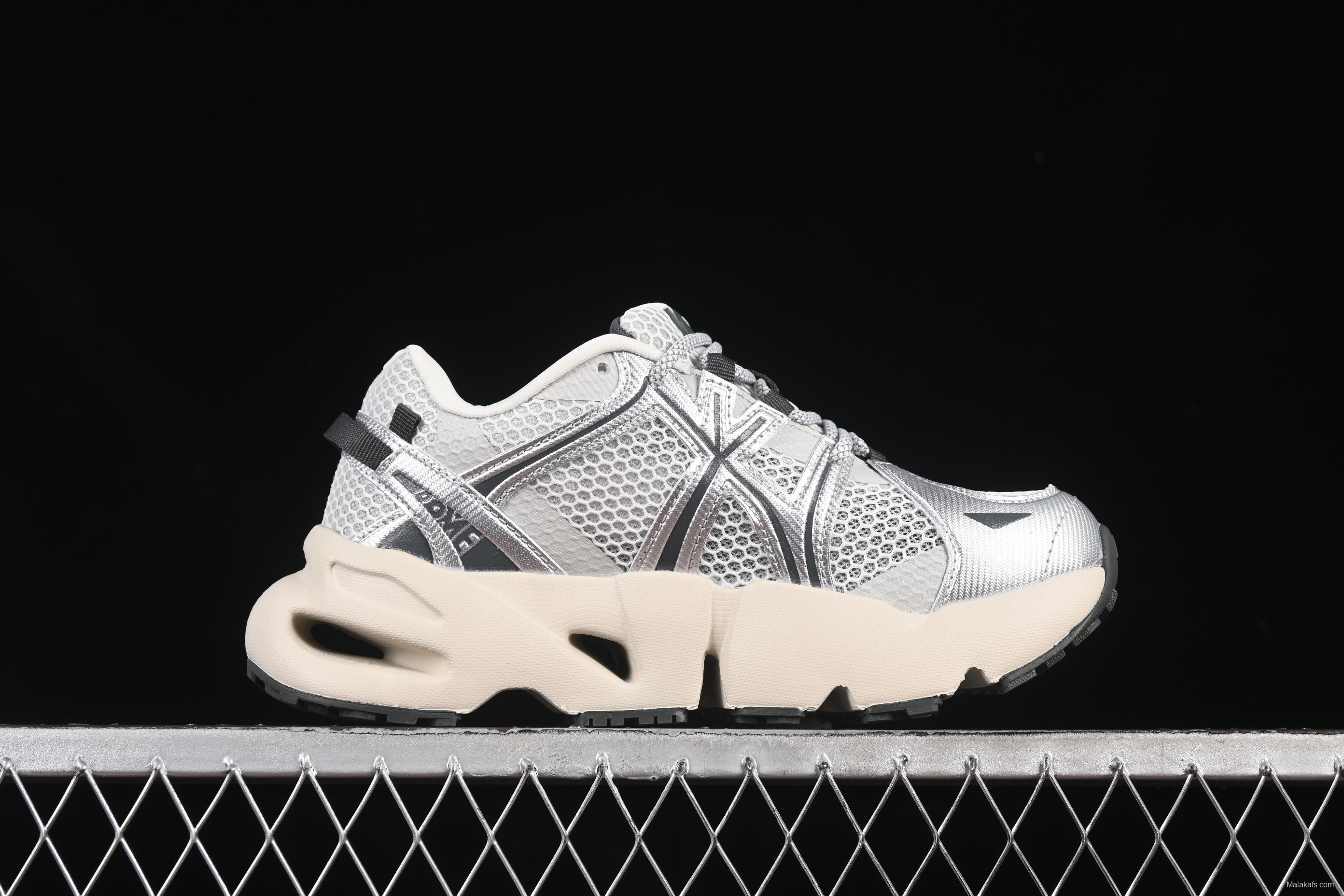 New York Yankees MLB Dome Runner Thick-Sole Hollow-Out Height-Increasing Casual Running Shoes - 3ARND015N50SIS