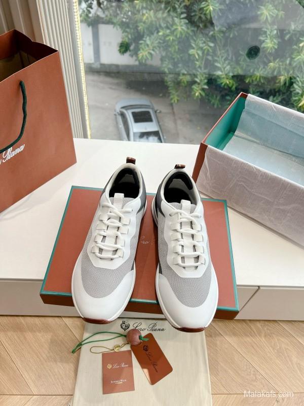 2024 Unisex Le Parmentier White Grey Black Knitted Casual Shoes Top Version MJ00340
