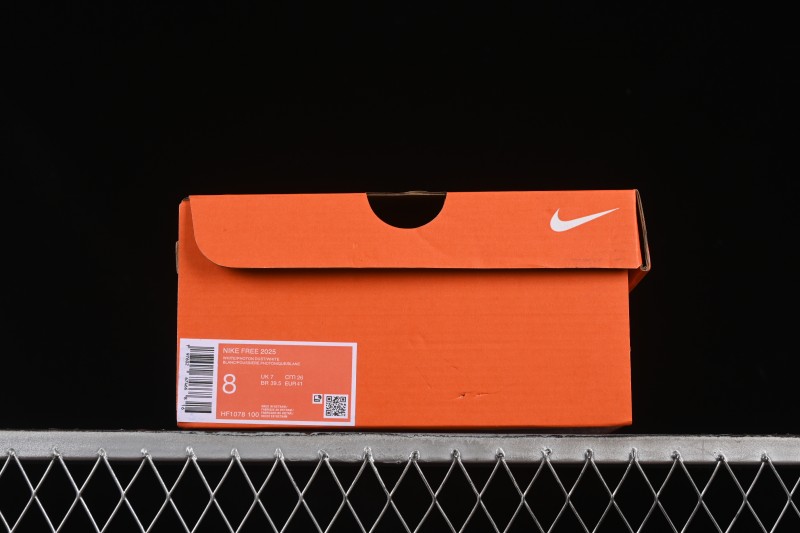 Nike Free 2025 Knit Breathable Cushioned Running Shoes - HF1078-100