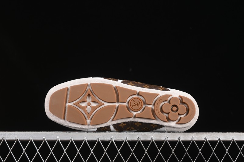 Louis Vuitton Sneakerina Round-Toe Lace-Up Ballet Style Flat Training Shoes - N.F6