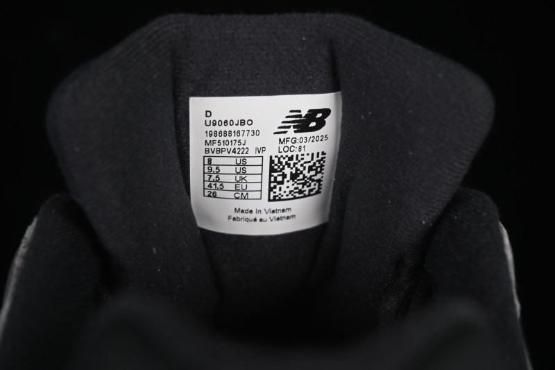 New Balance 9060 Collaborative Retro Casual Running Shoes - U9060JBO