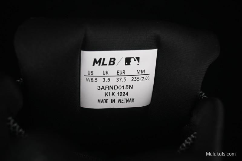 New York Yankees MLB Dome Runner Thick Sole Hollow Out Height Increasing Casual Running Shoes - 3ARND015N50BKS