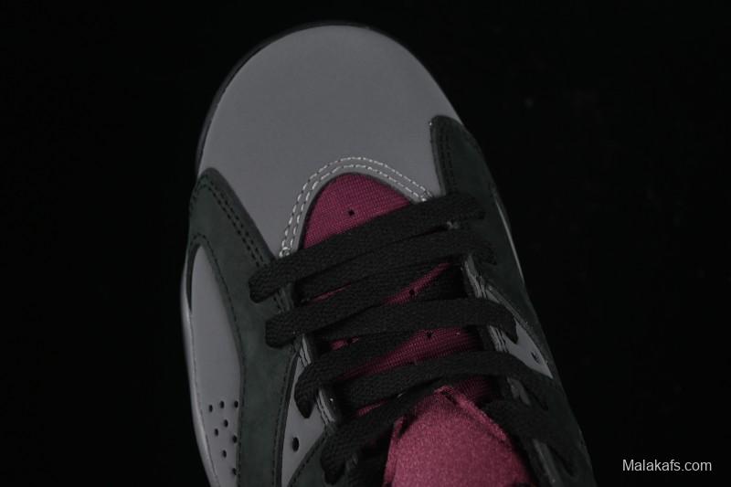 Nike Air Jordan 6 Retro Bordeaux Premium Suede Sneakers - CT8529-063