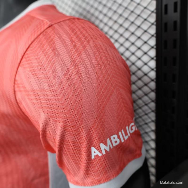 Player Version 25/26 Barcelona Pink with White Trim Jersey