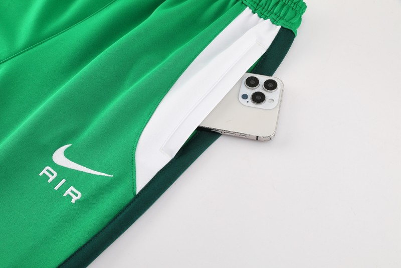 2025 NIKE Green Full Zipper Jacket +Long Pants