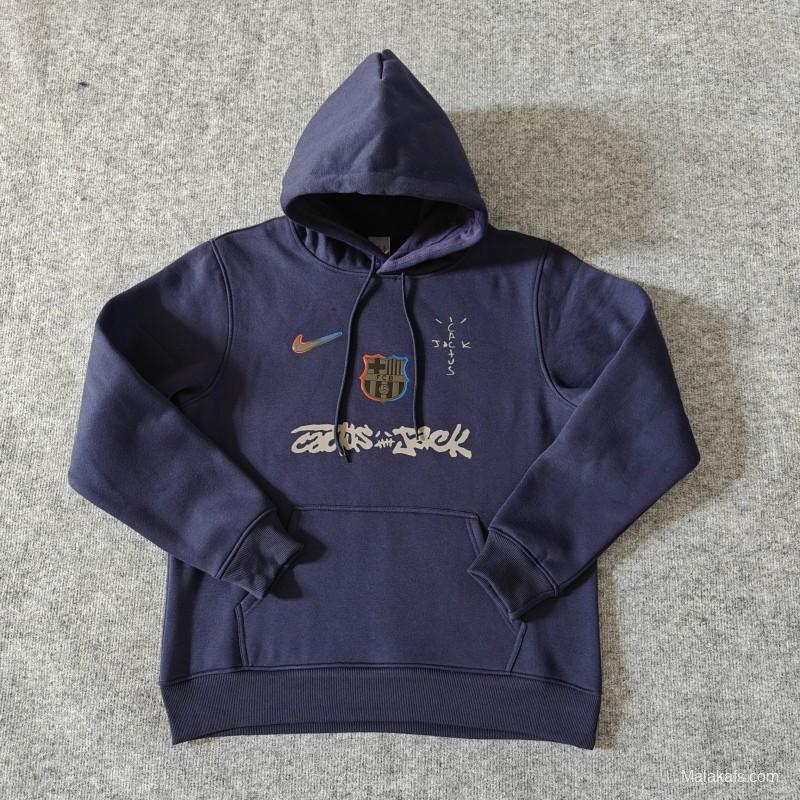 25/26 Barcelona Black Cactus Jack Hoodie -7 Colors