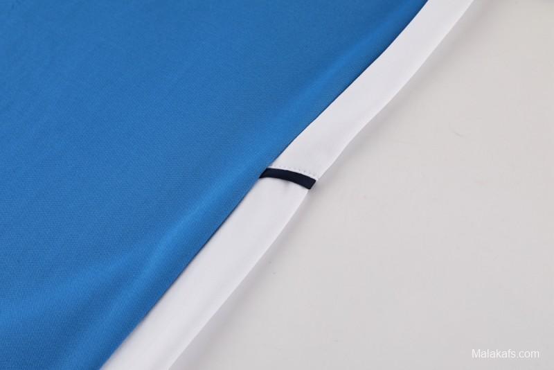 2025 Adidas Blue Short Sleeve Jersey+Shorts