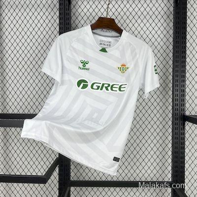 2025/26 Real Betis White Goalkeeper Jersey