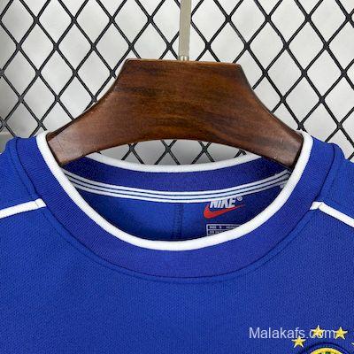 Retro 1998 Brazil Away Jersey