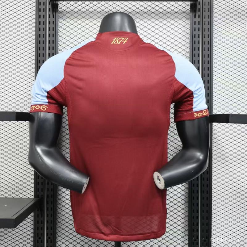 Player Version 25/26 Aston Villa Home Jersey