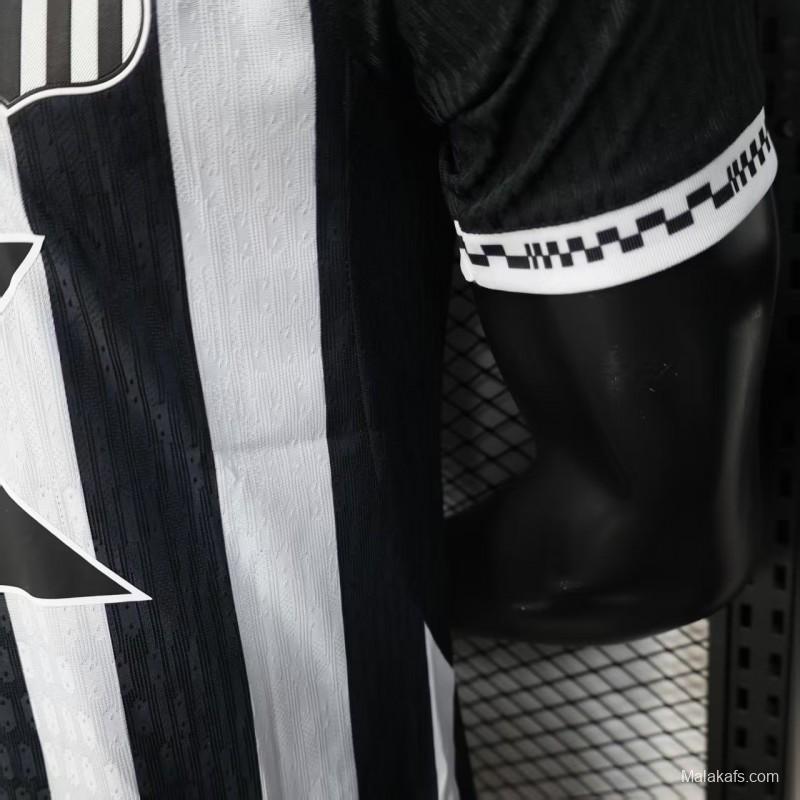 Player Version 25/26 Santos Away Jersey With Full Sponsors