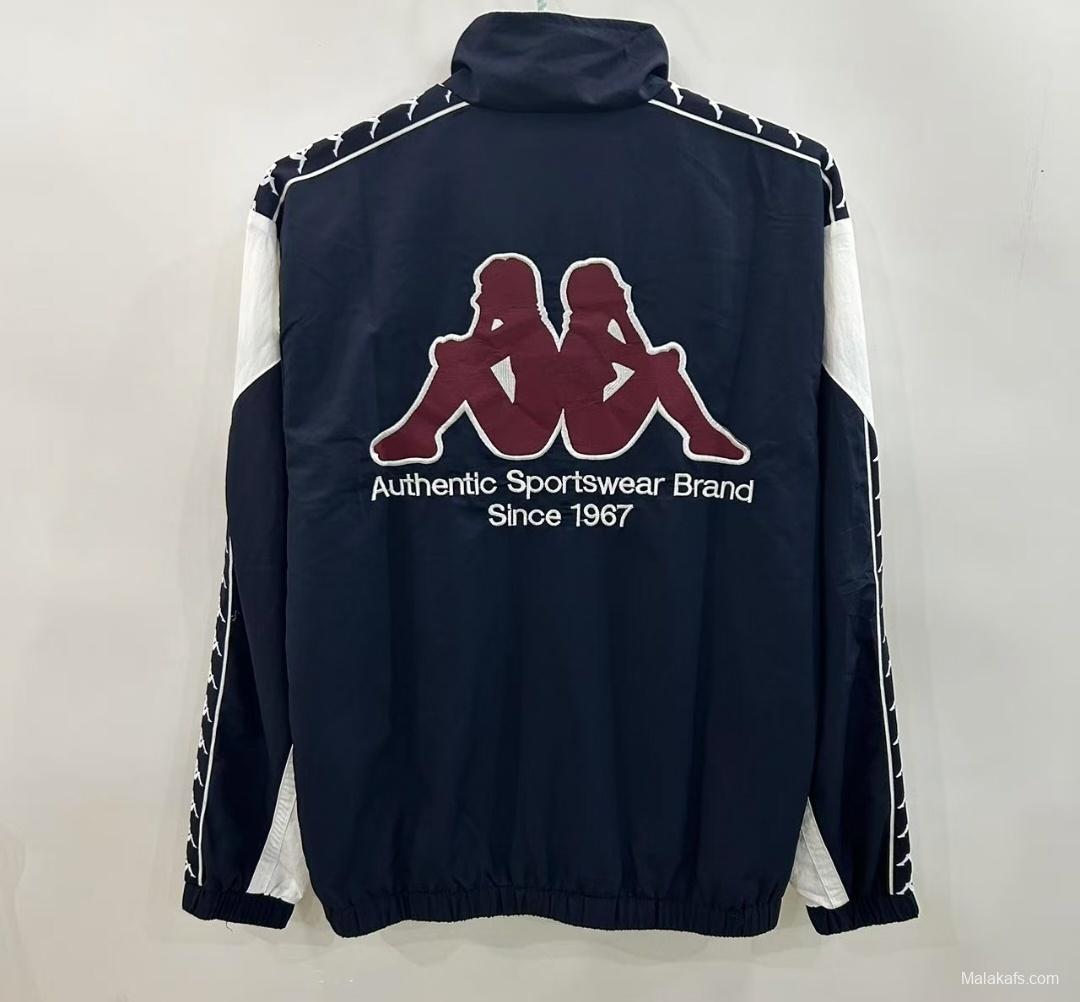 25/26 Manchester United 1967 Style Black/White Windbreaker