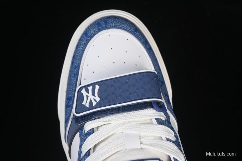 New York Yankees Chunky Liner Pocket Monogram Height-Increasing Thick Sole Casual Running Shoes - 3ASXP025N50NYS