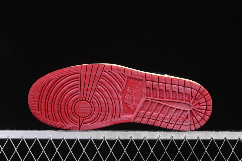 Nike Nigel Sylvester x Air Jordan 1 Low Lifestyle Casual Skate Shoes - IB8958-001