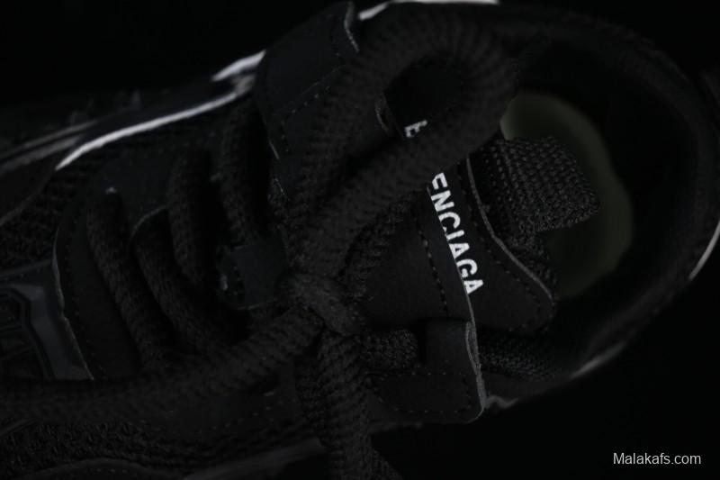 Balenciaga Non-Slip Wear-Resistant Casual Kids Shoes Black