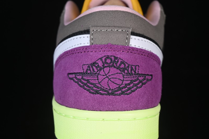Nike Air Jordan 1 Low Tokyo Bio Hack Casual Sneakers - HQ2010-005