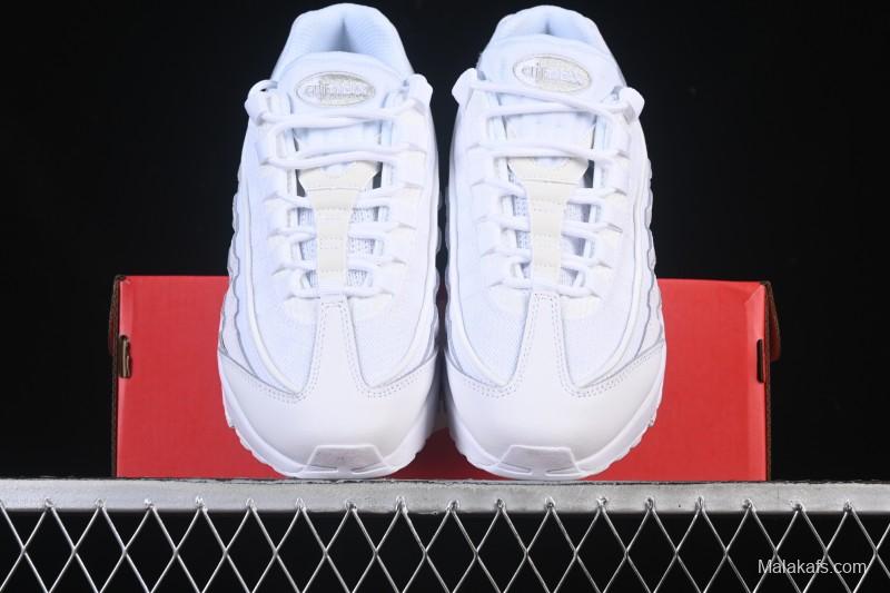 Nike Air Max 95 Retro Cushioned Running Shoes with Air Sole - CT1268-100