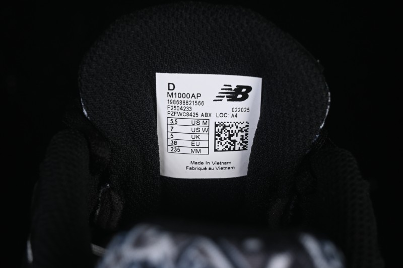 New Balance 1000 Series Retro Dad Style Low-Top Casual Sports Running Shoes - M1000AP