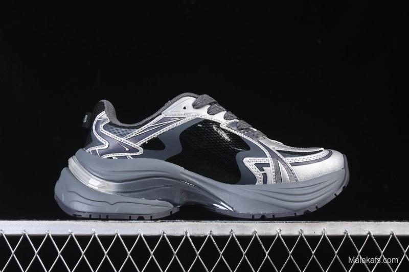 New York Yankees Chunky Curve Runner Enamel Thick Sole Casual Running Shoes - 3ARNSPE5N50SID