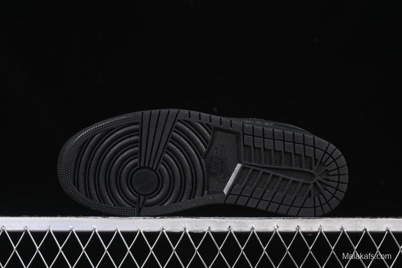 Nike Air Jordan 1 Low Elephant Print Casual Sneakers - IM6568-010