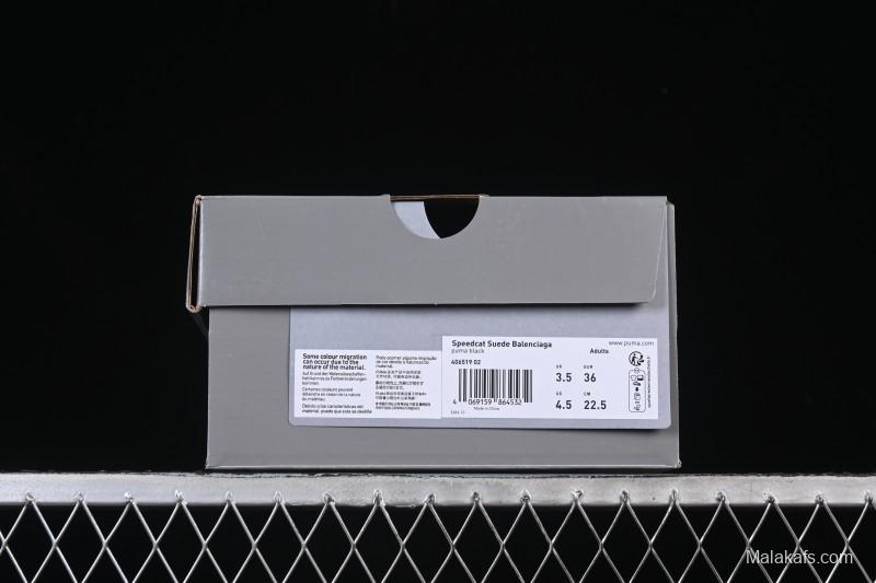 Puma Speedcat Balenciaga Collaboration Low-Top Lifestyle Casual Shoes - 406519-02