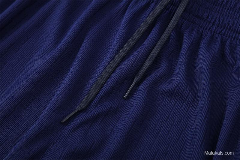 Player Version 25/26 Barcelona Royal Blue T90 Half Zipper Jacket+Long Pants