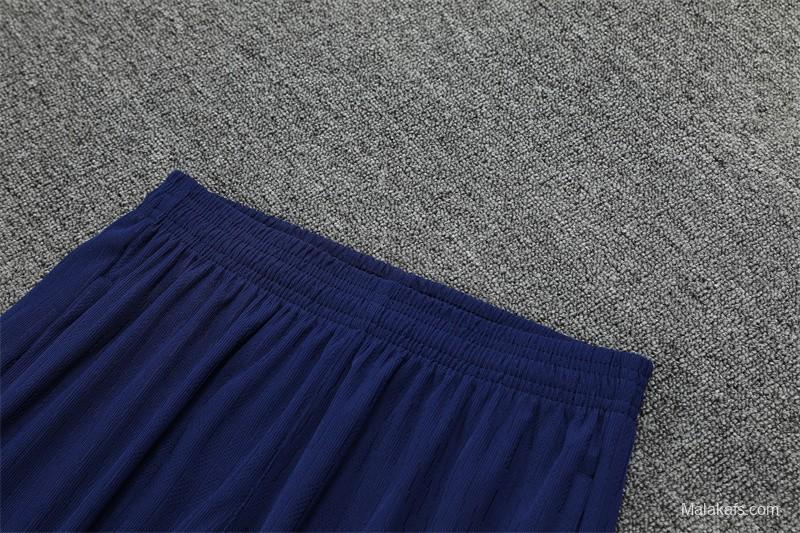 25/26 Barcelona Blue Orange Camouflage T90 Short Sleeve Jersey+Shorts