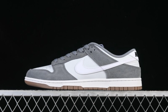 Nike SB Dunk Low White Grey Low-Top Skateboarding Shoes - IB6399-001