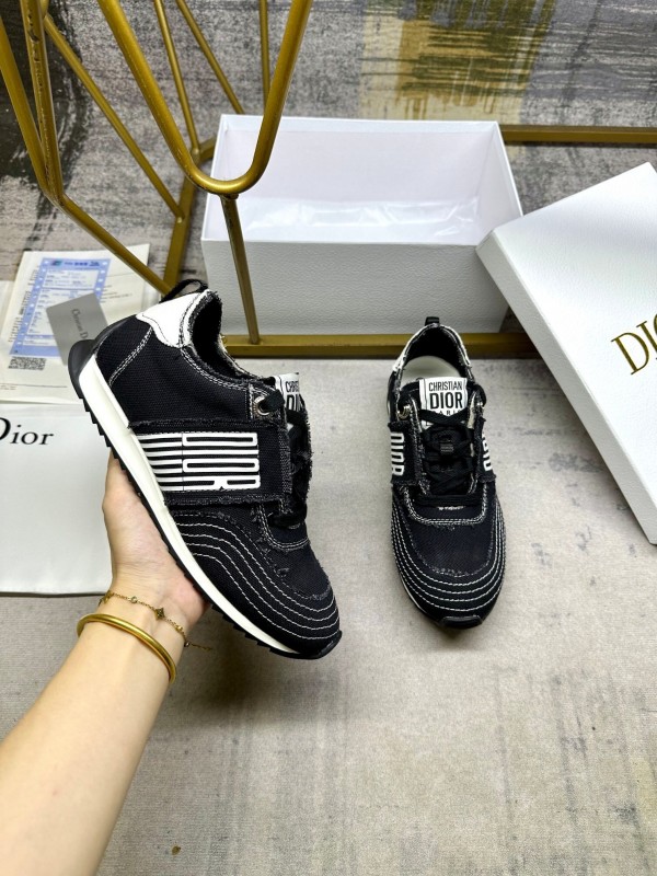 Dior Fall 2025/SS Canvas Sneakers with Fringe Details - LY00270