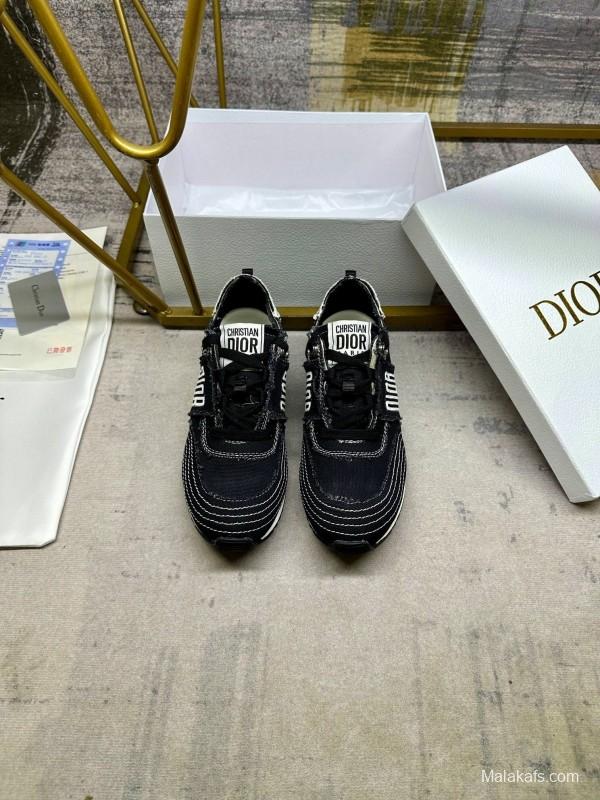 Dior Fall 2025/SS Canvas Sneakers with Fringe Details - LY00270