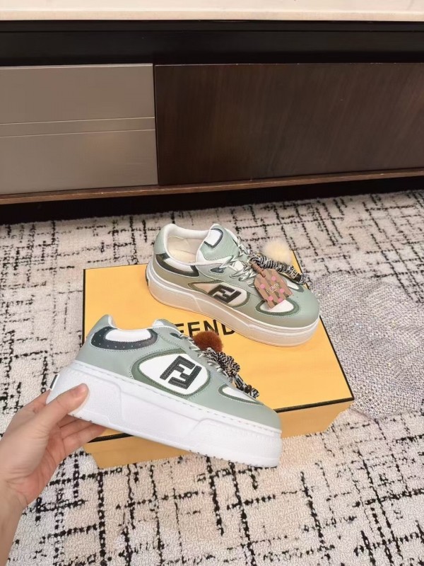 Fendi Match Series Platform Sneakers - KFY00320