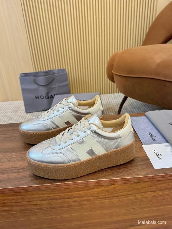 Hogan Platform Series H698 Thick Sole Casual Sneakers - H698