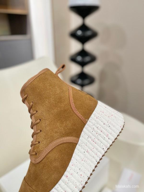 Chloe 2025 SS New Snow Boots with Lightweight Rubber Sole - LY00350