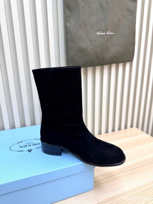 Prada 2025 SS Mid Boots - LY0370
