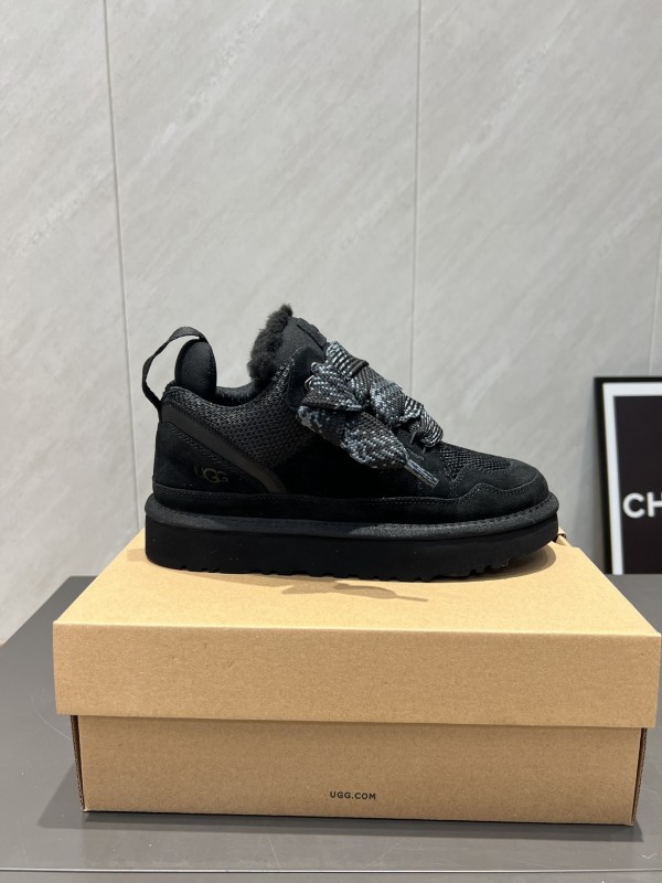 UGG Platform Casual Shoes with Round Toe and Thick Sole - MJ00270