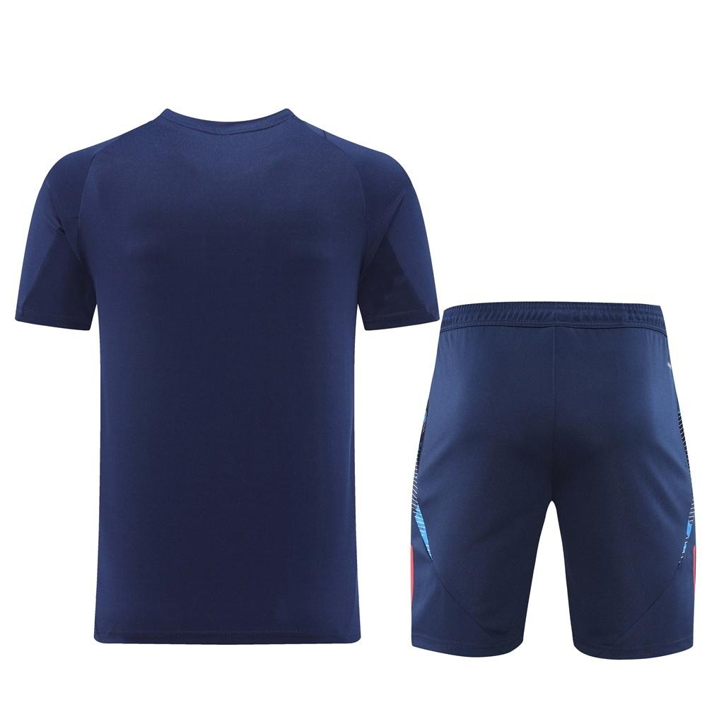 2025 Italy Royal Blue Short Sleeve+Soccer Shorts
