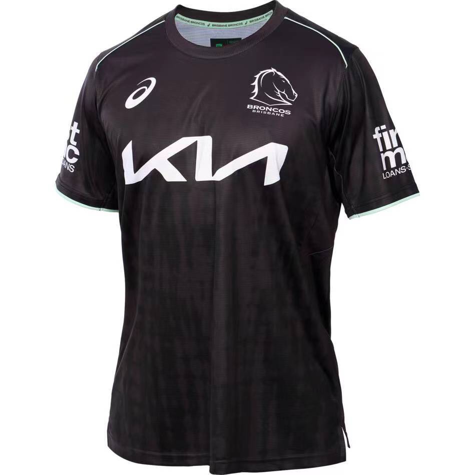 25/26 Brisbane Broncos Charcoal Grey Training Jersey
