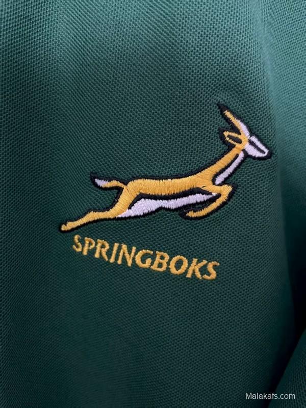 2026 South Africa Green Polo Rugby Jersey