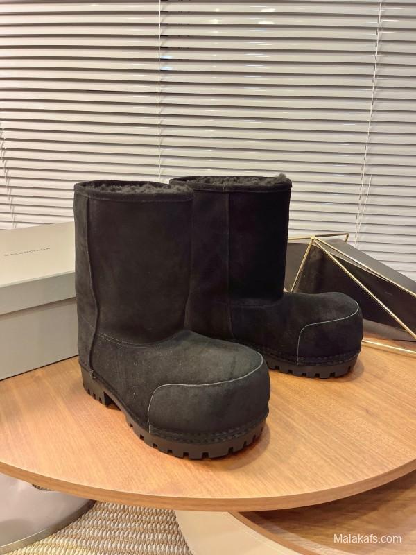 Balenciaga 2025 SS Oversized High Heel Snow Boots - AS00520