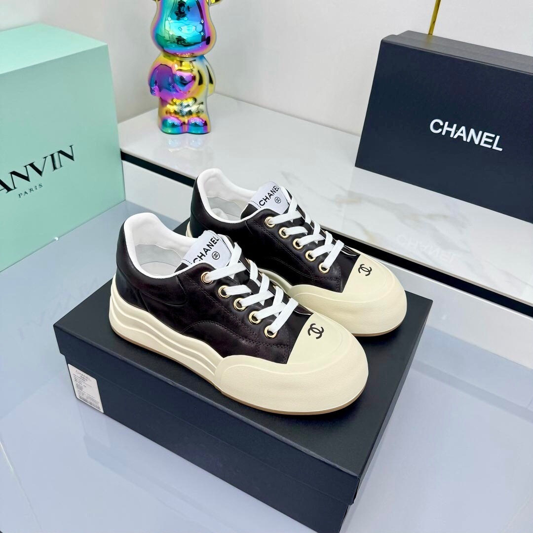 Chanel 2025 SS Panda Loafers Casual Sports Shoes - LY00310