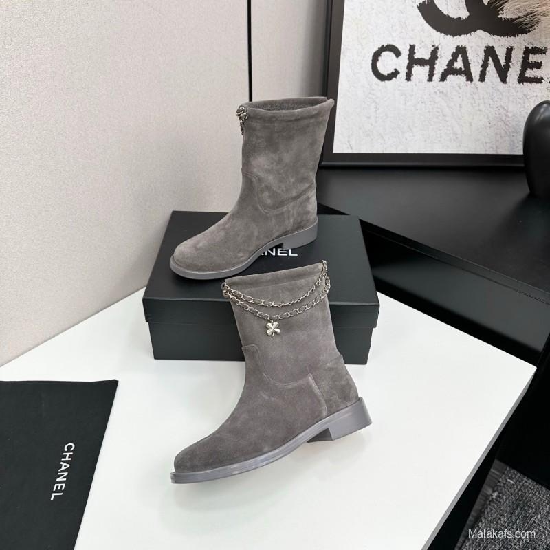 Chanel 2025 SS Short Boots Essential Autumn Winter Item - LY00420