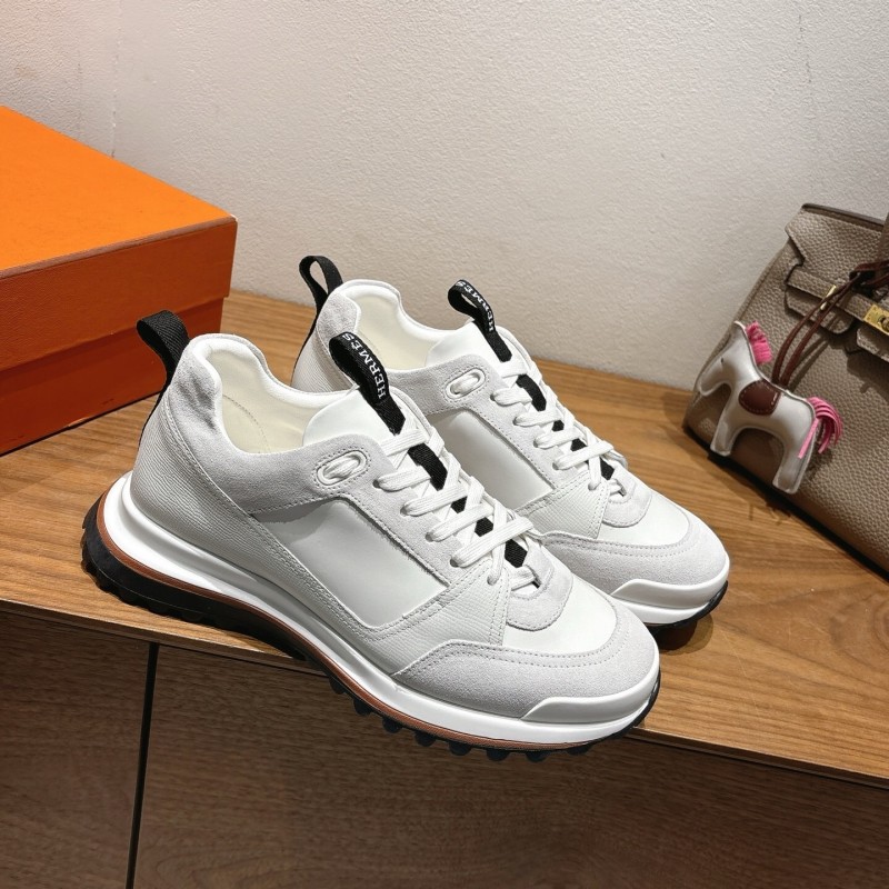 Hermes 2025/SS Autumn Winter New Boot-Type Shoes with Classic Boot Shape and British Color Blocking Design - AS00410