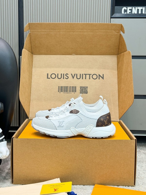 Louis Vuitton Olympia Series Knit Technology Unisex Casual Running Shoes - AS00291